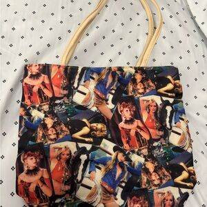 90’s / 2000’s Women Print Bag/Purse Shoulder Bag with Inside Pocket